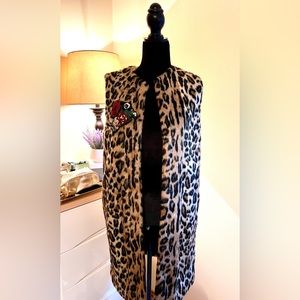 Alice + Olivia faux fur vest